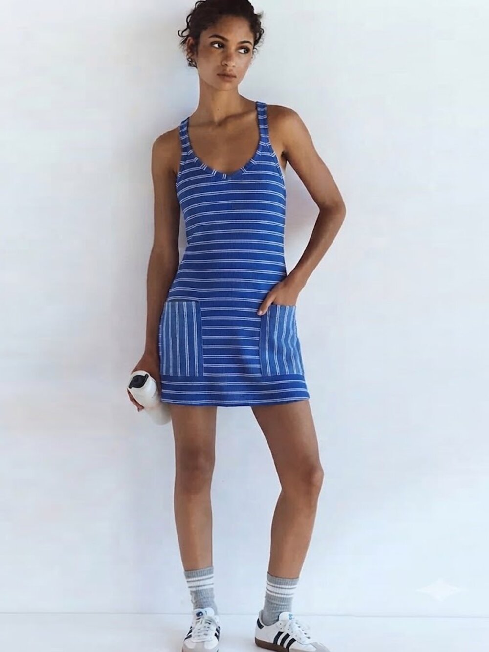 Sundry Striped Mini Dress NWT - Picture 1 of 6
